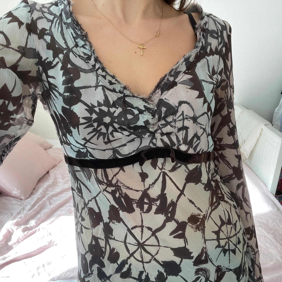 Vintage sheer top - 3