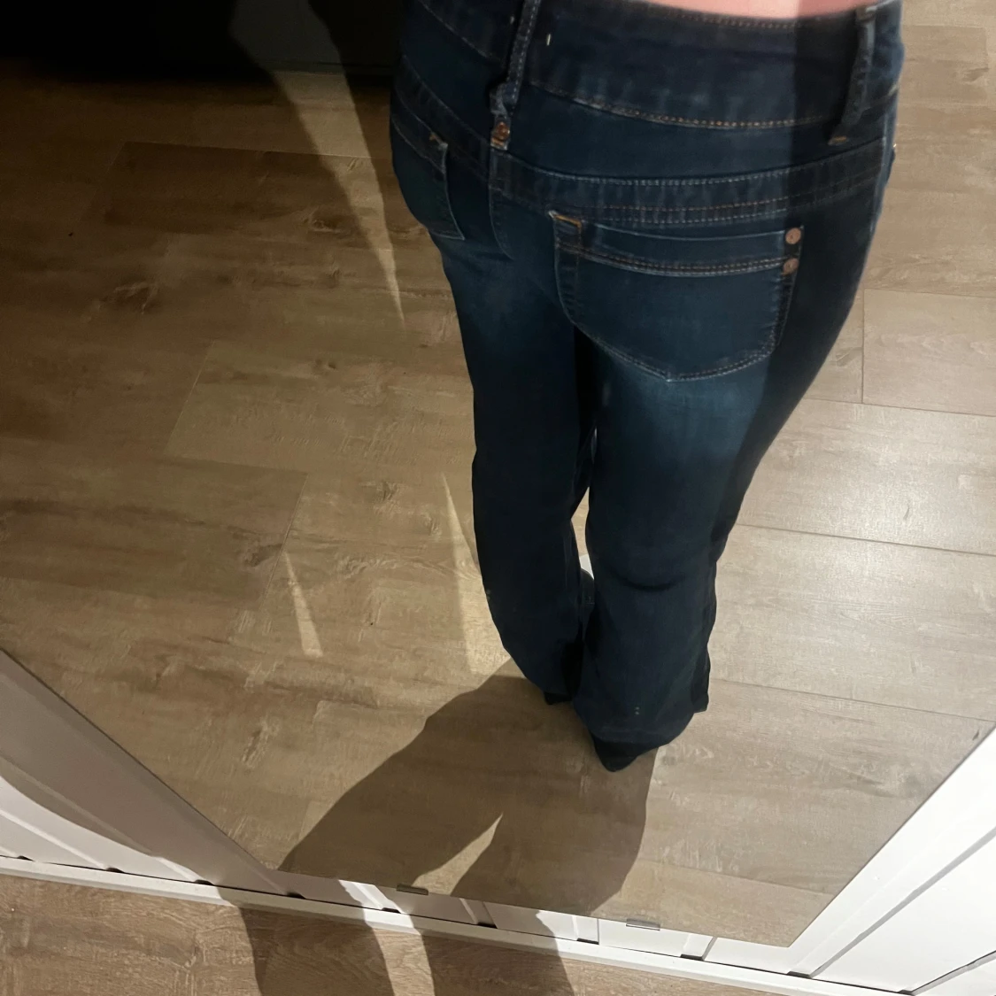 Lågmidjade Bootcut jeans  - 1