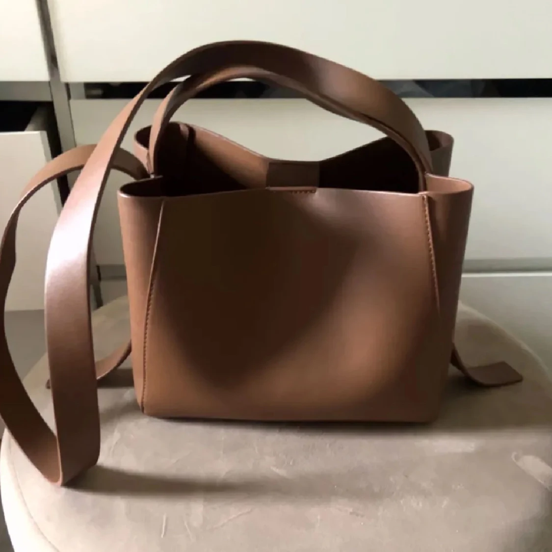 Brun handväska