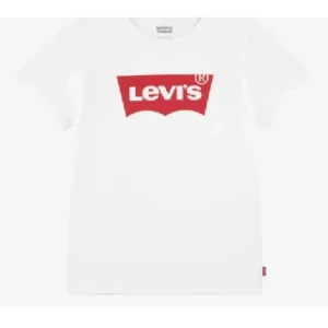 Levi’s t-shirt  - Oanvänd äkta vit Levi’s t-shirt med rött tryck. Köparen betalar frakten!