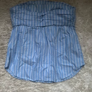 Blå banduetop  - Söt banduetop 