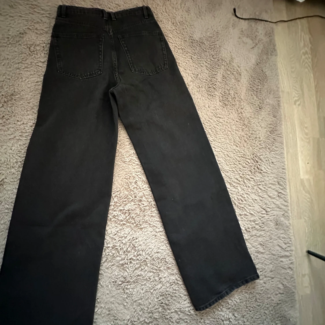Svarta wide leg jeans från Lindex💓 - 1