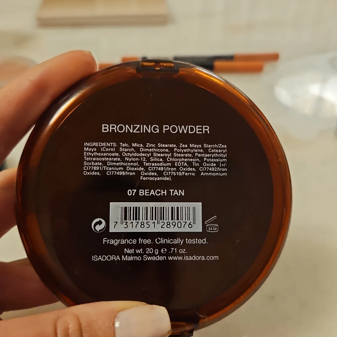 IsaDora Bronzing Powder 07 Beach Tan - 2