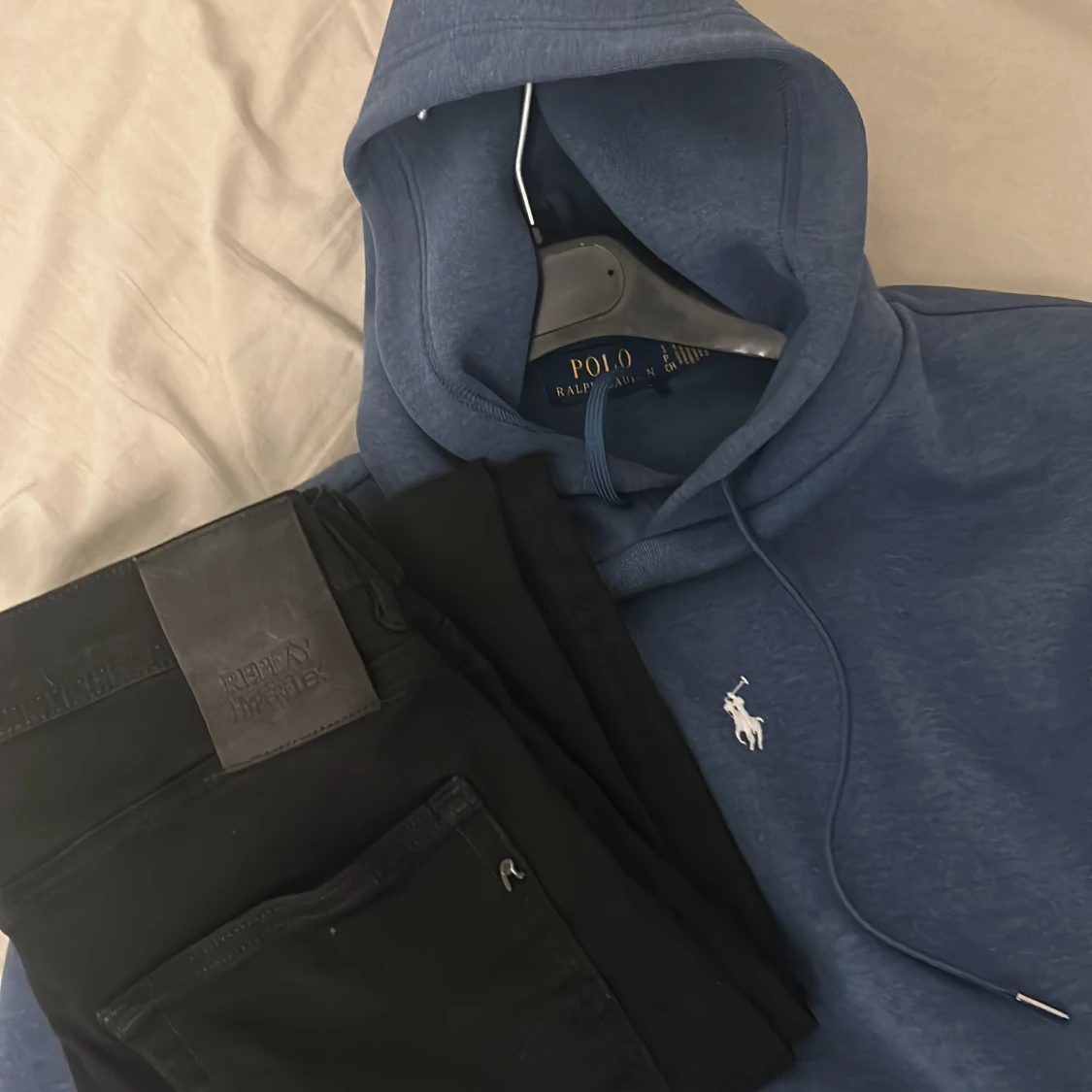 Ralph lauren hoodie och replay jeans