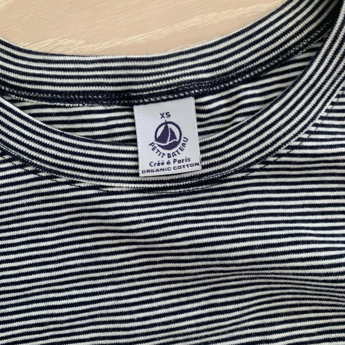 Randig långärmad tröja - 1