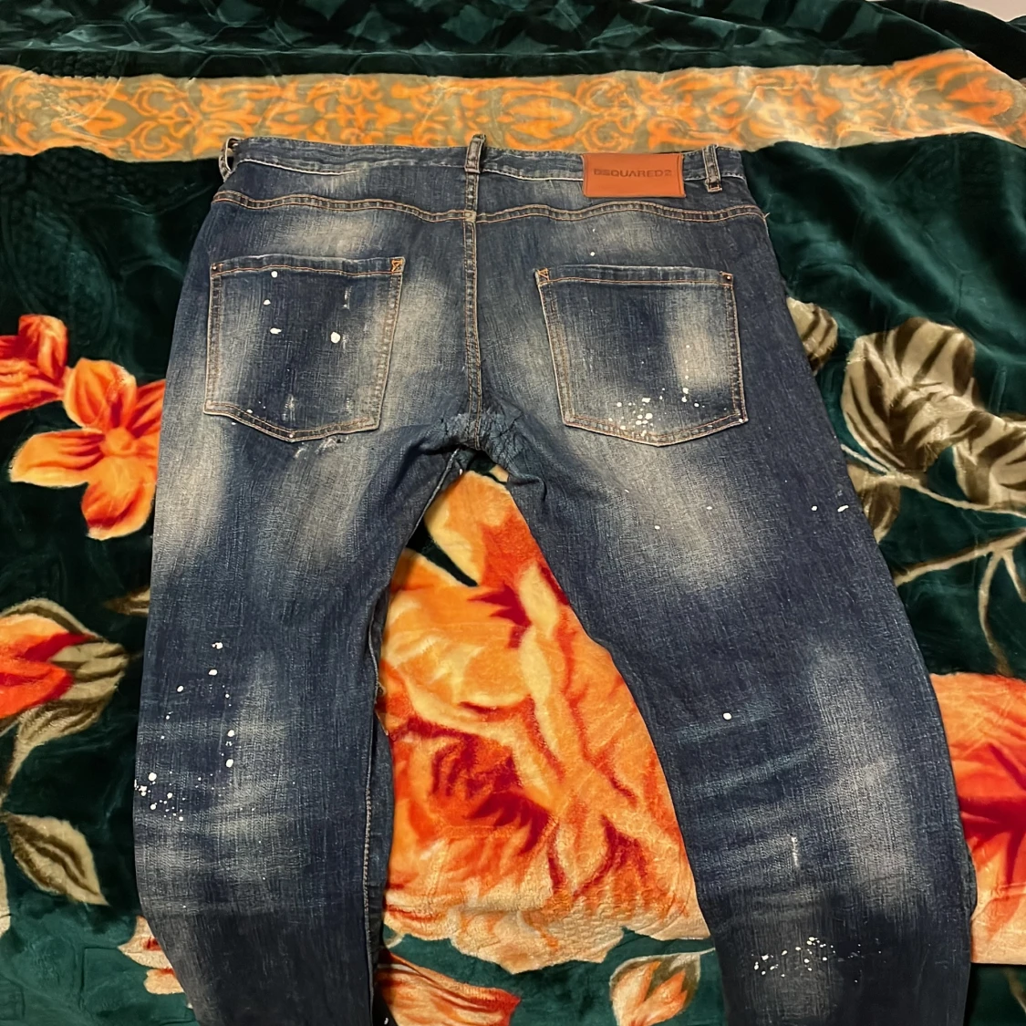 Blå distressed jeans från Dsquared2 - 1