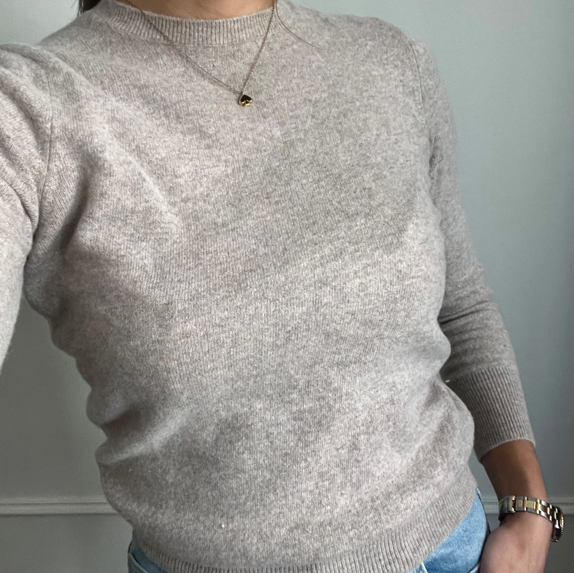 Beige tröja från United Colors of Benetton - 1