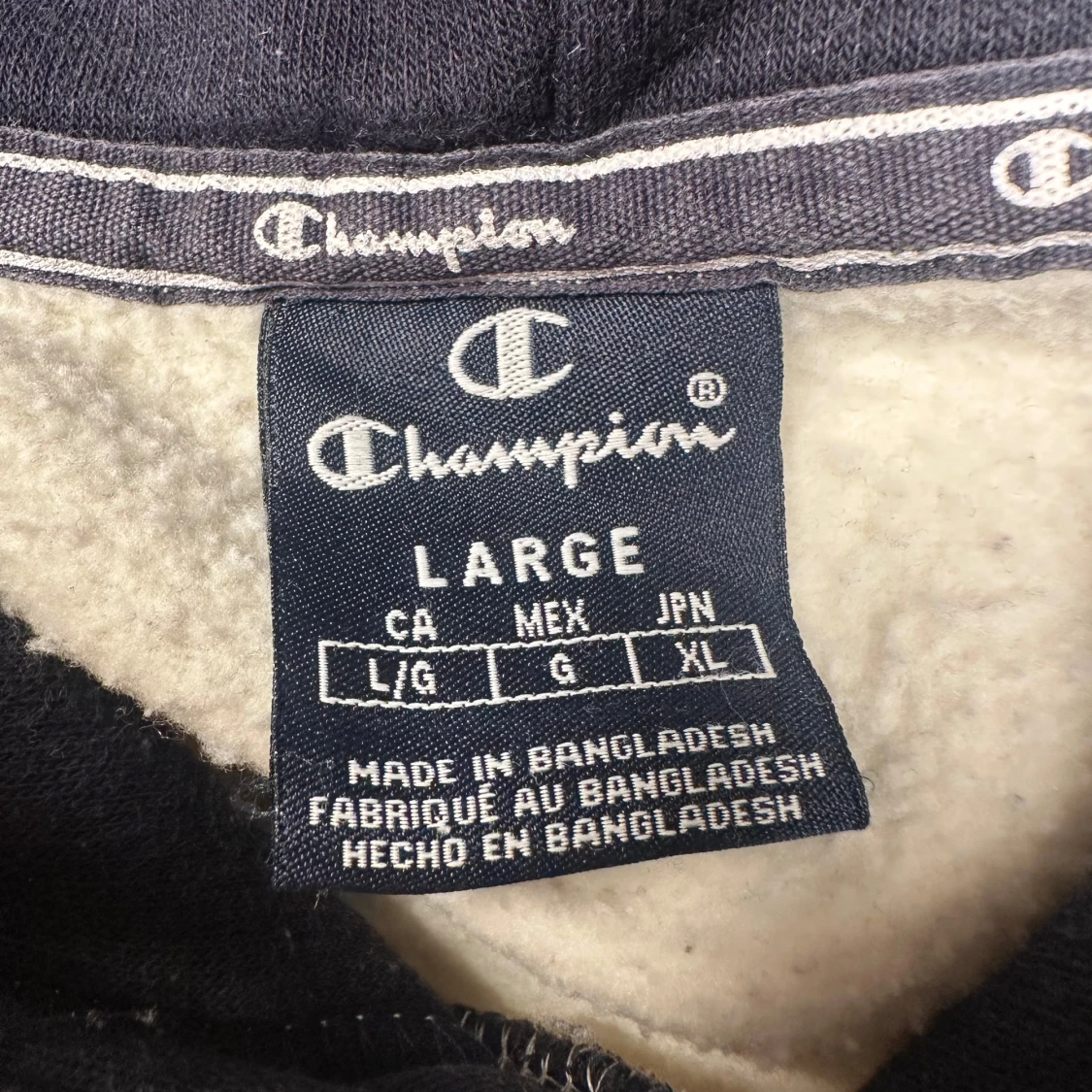 Creme White Champion Hoodie - 3