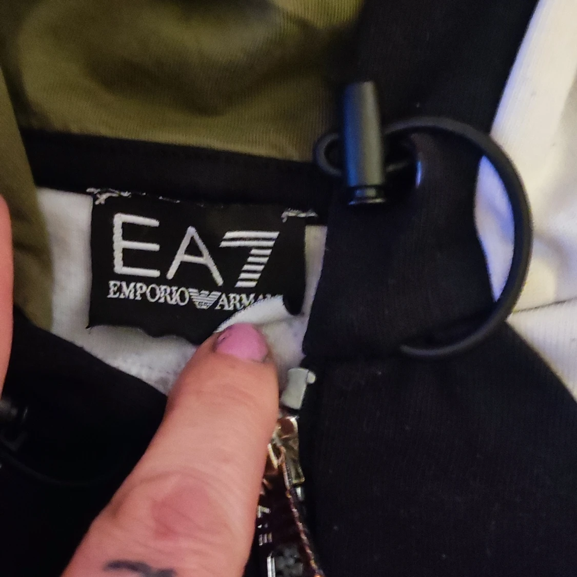 Svart och grå jacka från Emporio Armani - 3