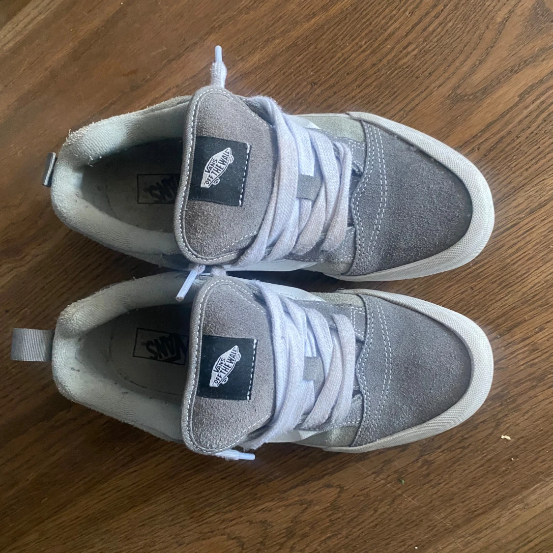 Grå sneakers från Vans,grey knu skool vans - 3