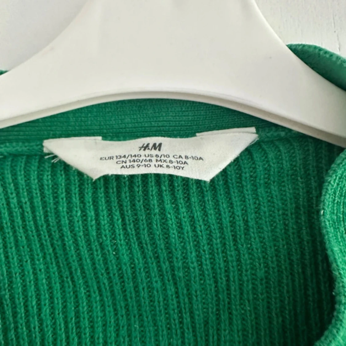 Grön stickad kofta från H&M - 2