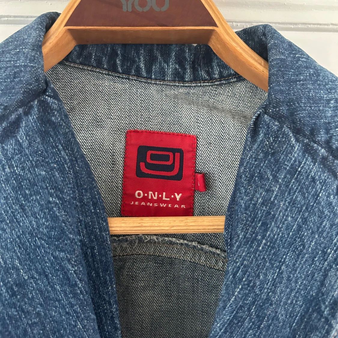 Jeanskavaj från ONLY med knappar - 1