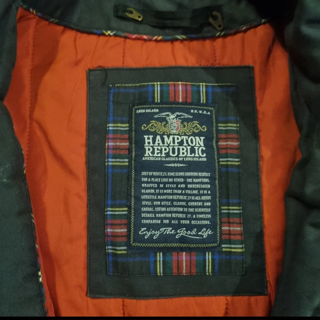 Svart parkajacka från Hampton Republic - 1