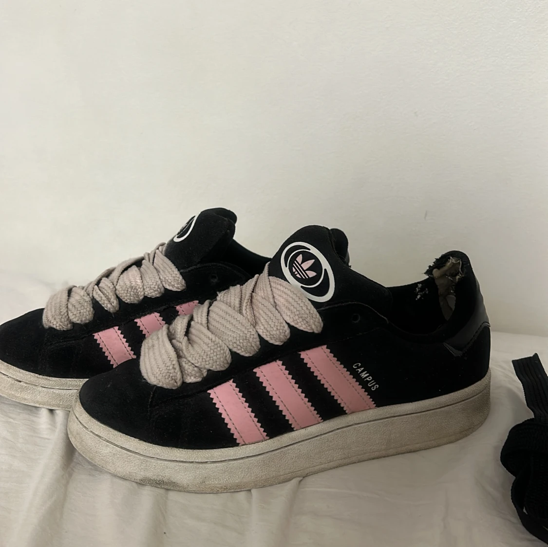 Adidas Campus sneakers svart/rosa