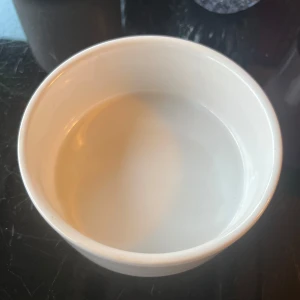 Vit kruka  - Fin liten kruka 