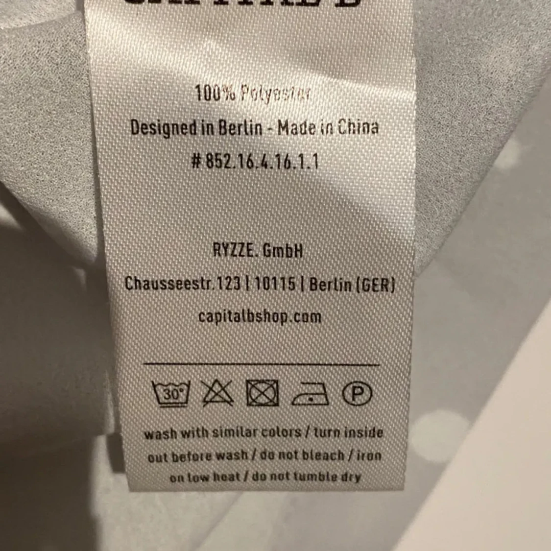 Oversized blus från Capital B - 3