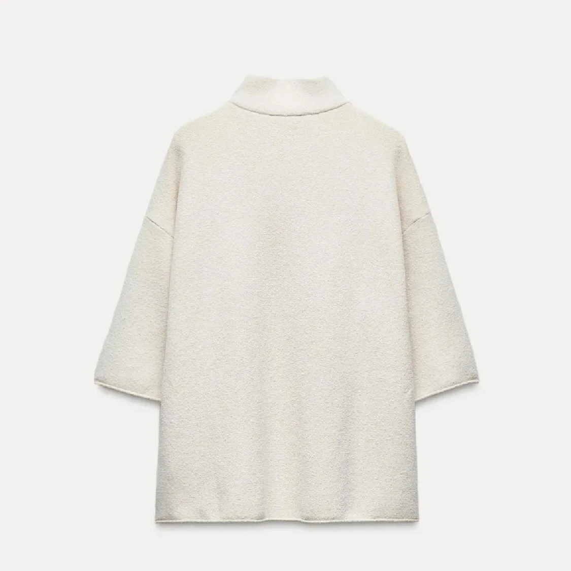 Vit oversized tröja - 1