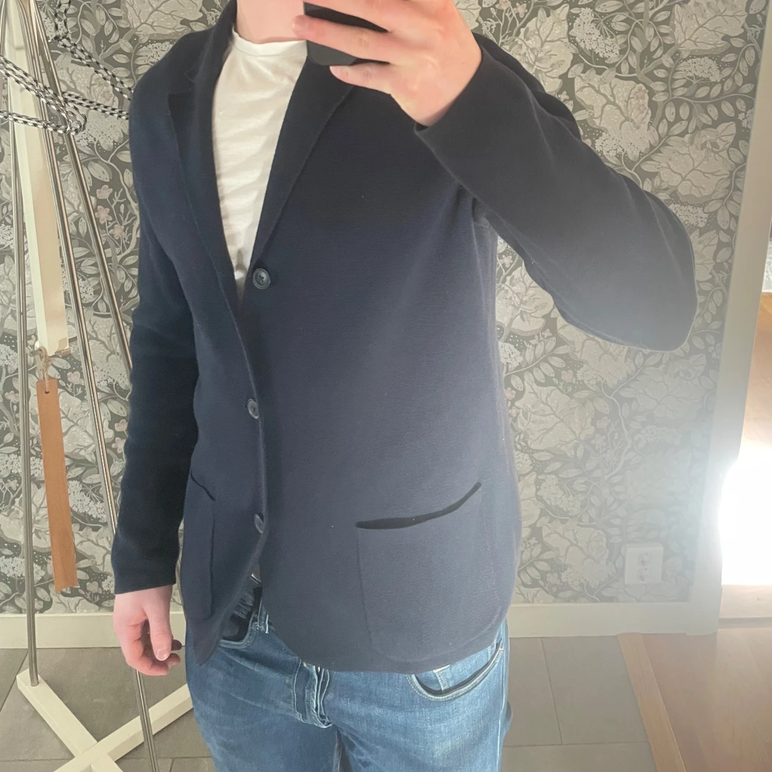 Mörkblå kofta - Tommy Hilfiger