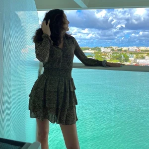  Michael Kors klänning  - Leopard klänning i storlek S från Michel kors, säljes för 200kr 