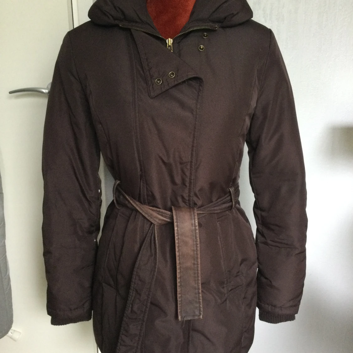 Plommonfärgad Dunjacka Jacka Dun Strl: S MNG