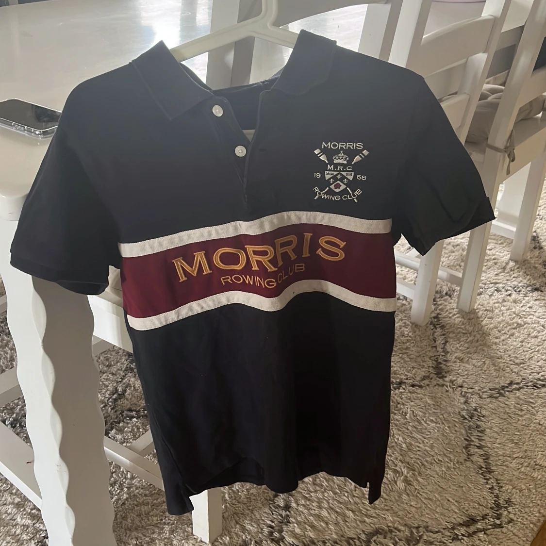 Mörkblå pikétröja från Morris Rowing Club - 2