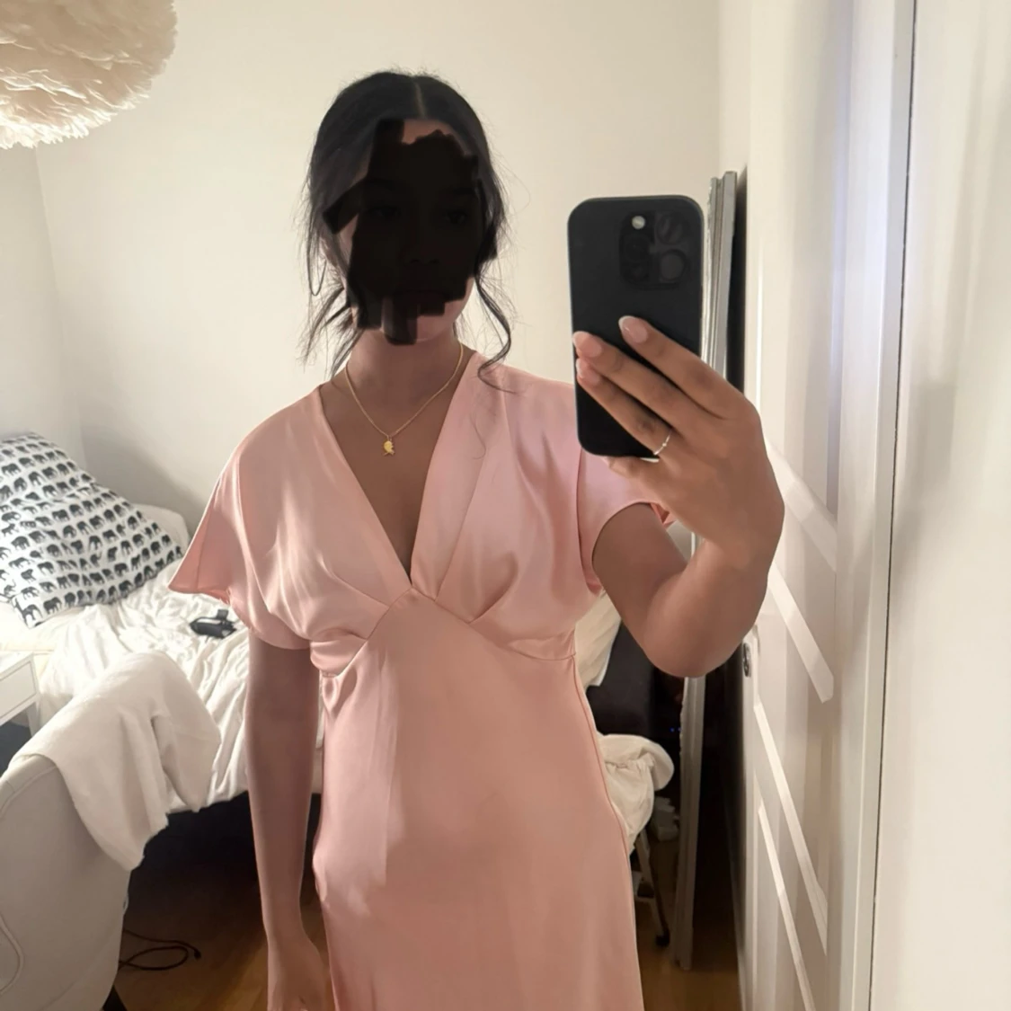 Rosa klänning Zara - 1