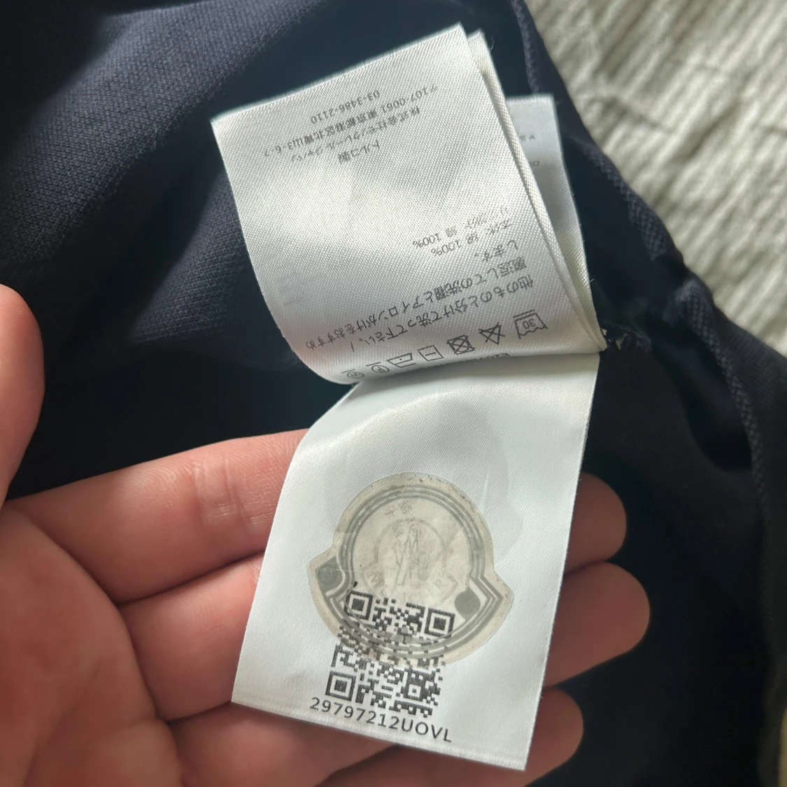 Moncler långärmad piké  - 3