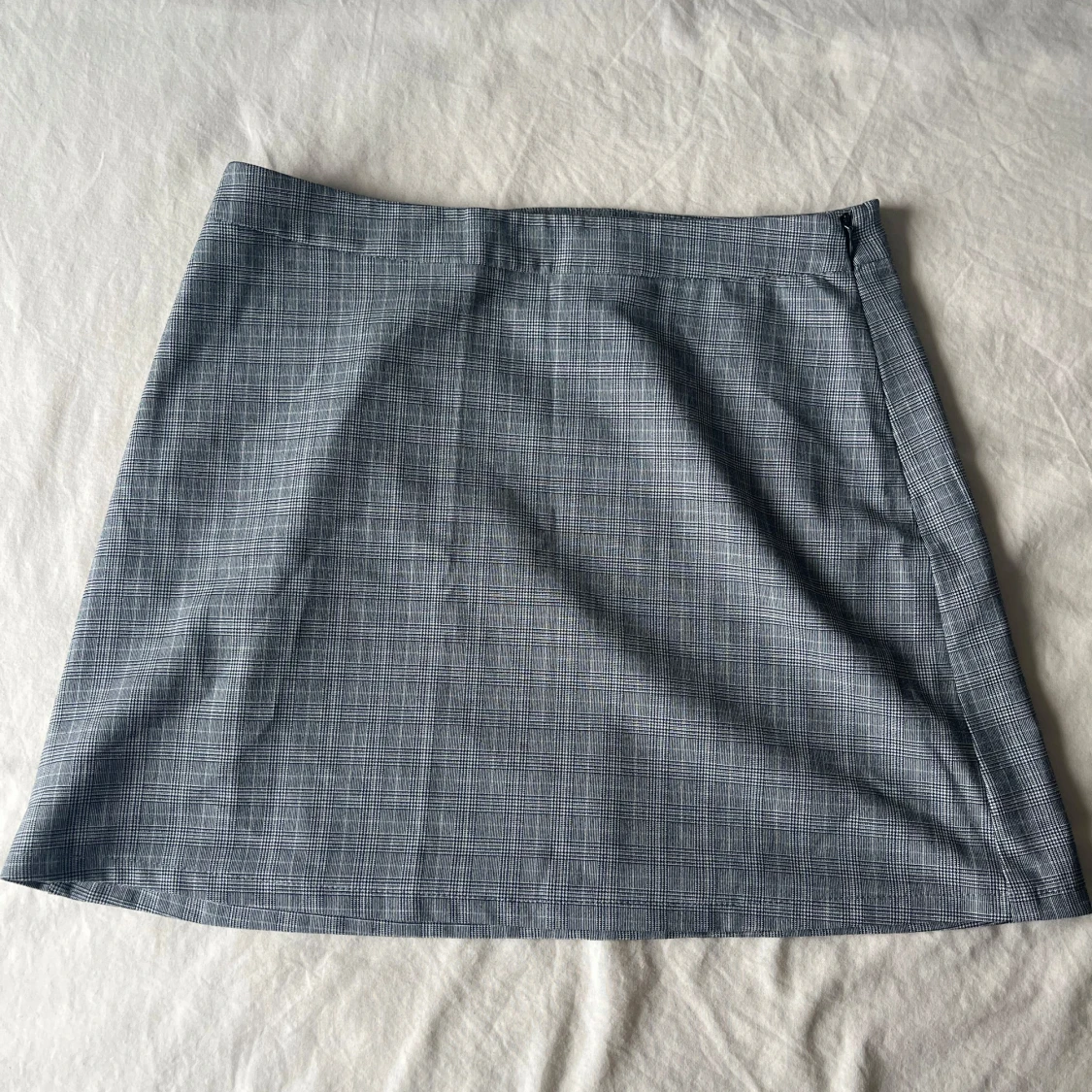 Grå rutig kjol från Forever 21