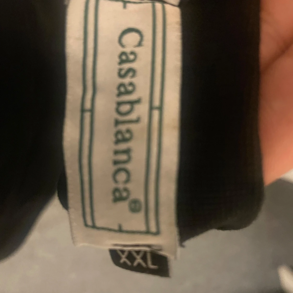 Svart t-shirt med tryck från Casablanca - 1