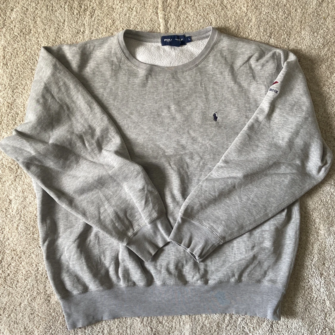 Grå sweatshirt från Polo Golf