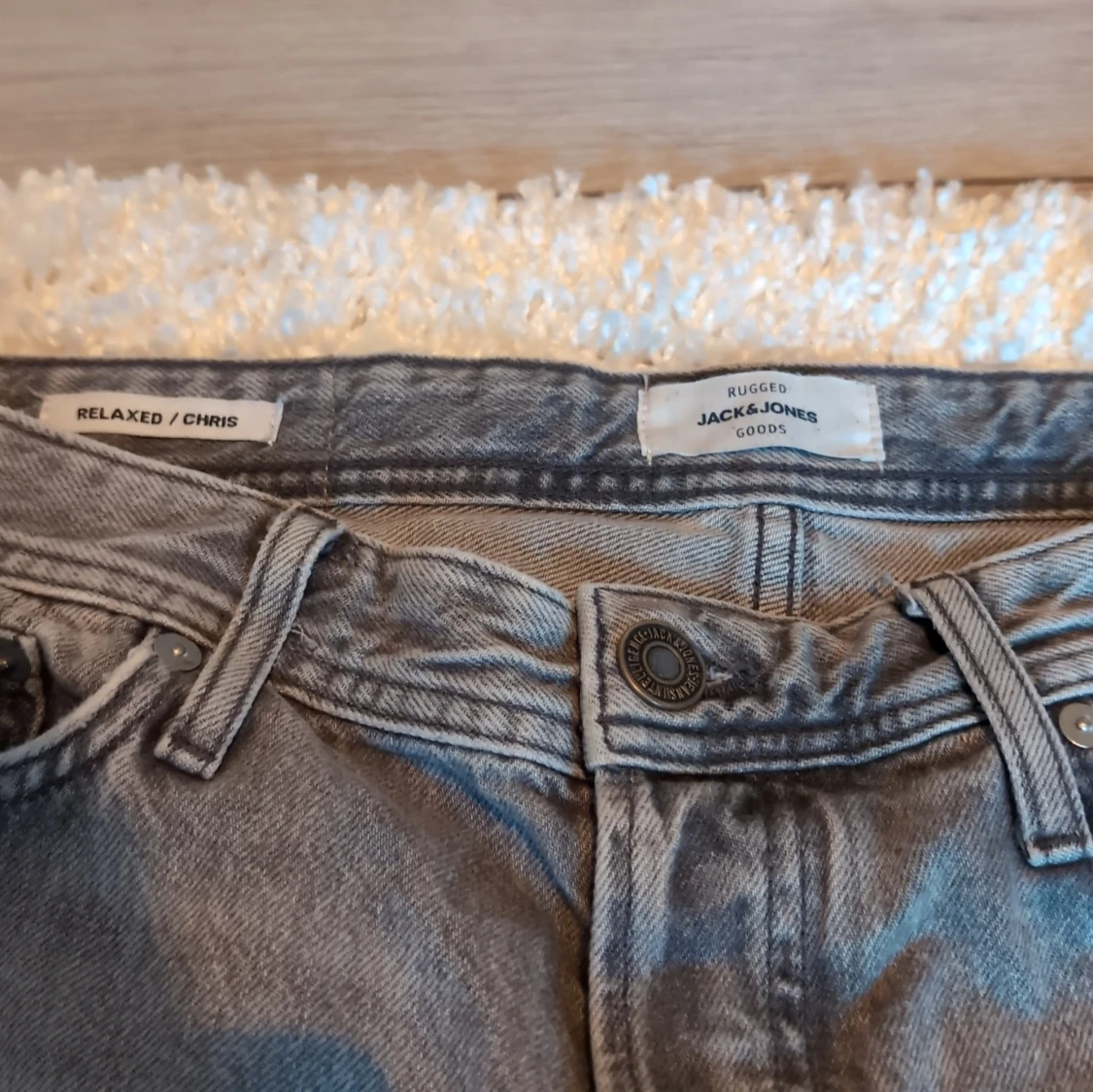 Gråa relaxed jeans Jack & Jones - 3
