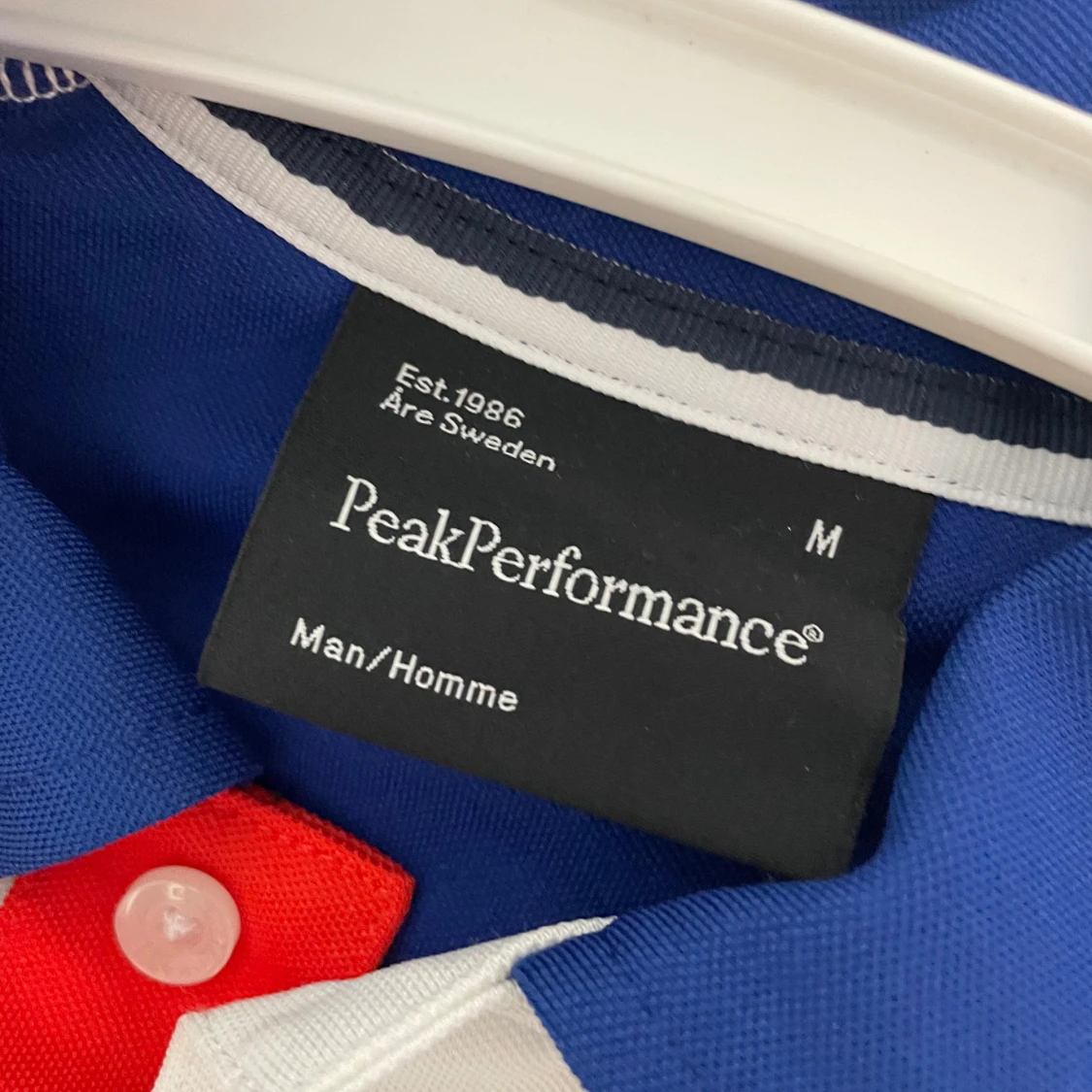 Vit pikétröja Peak Performance M - 2