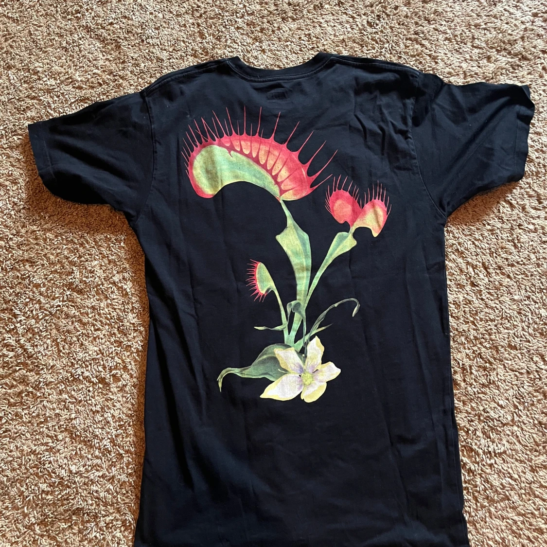 Svart Vans t-shirt med blomtryck - 1