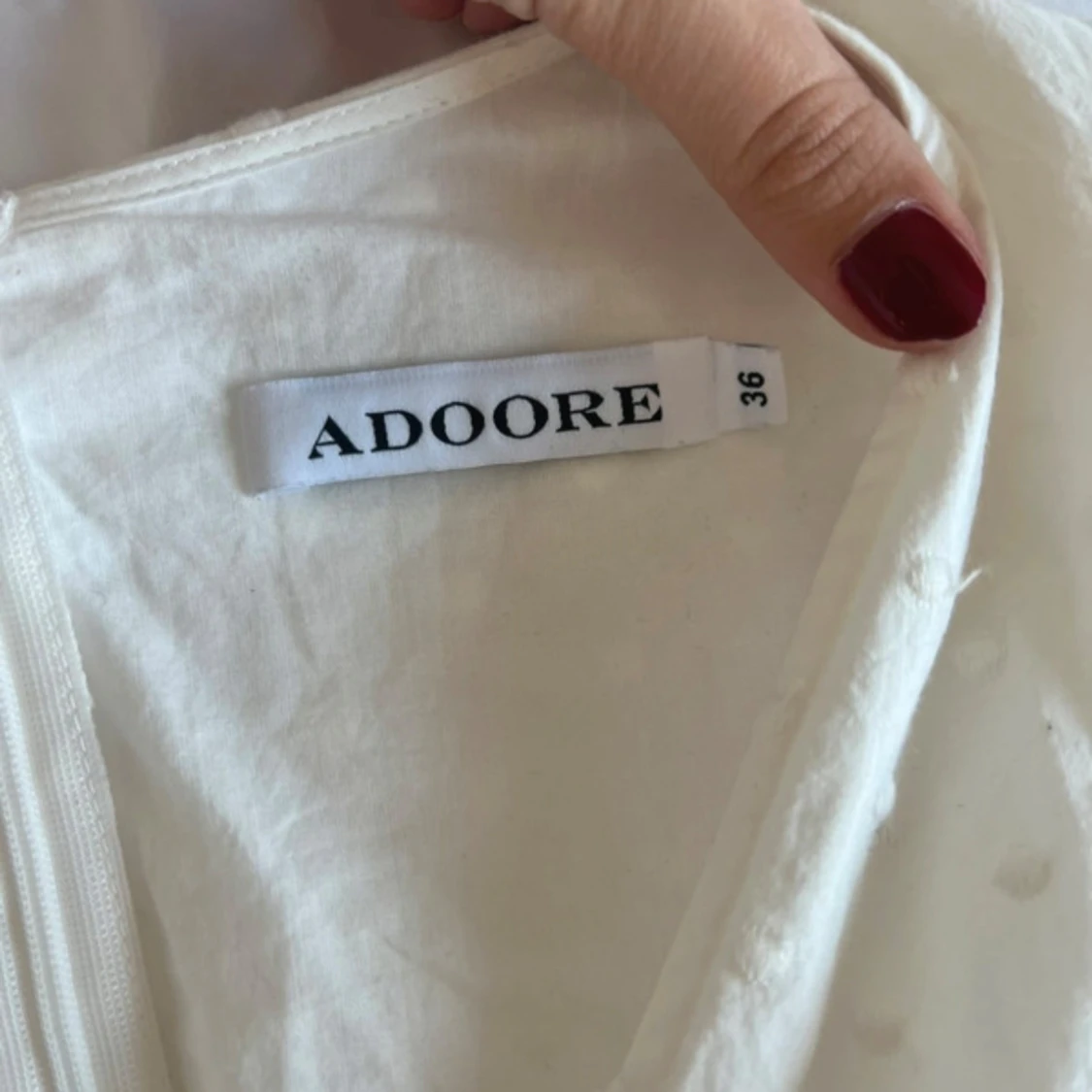 Vit Adooreklänning - 2