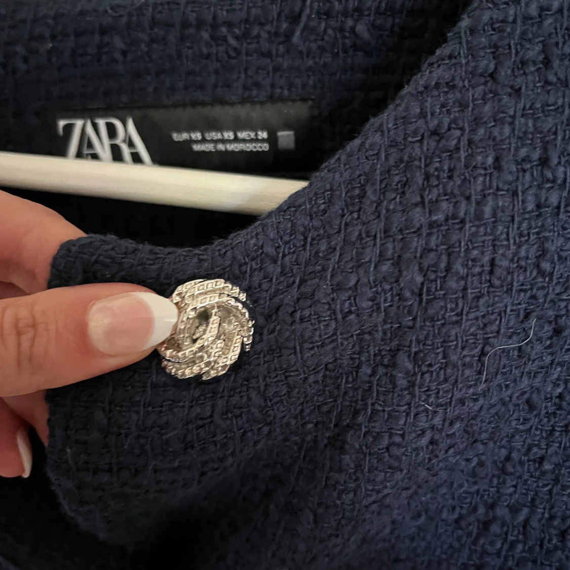 Mörkblå kavajjacka från Zara - 4