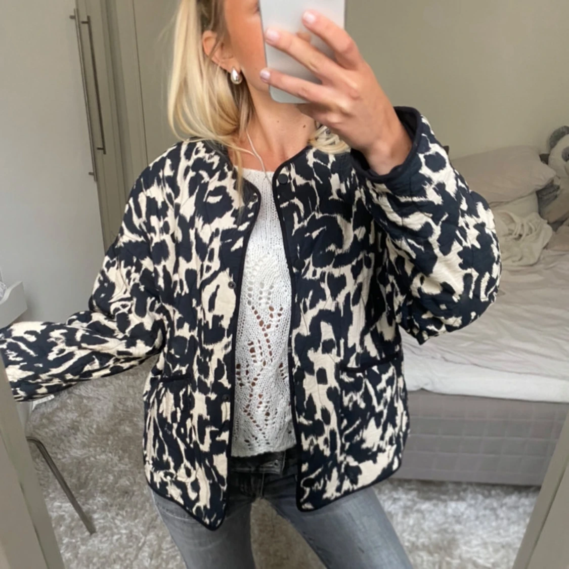 Mönstrad zara jacka - 1