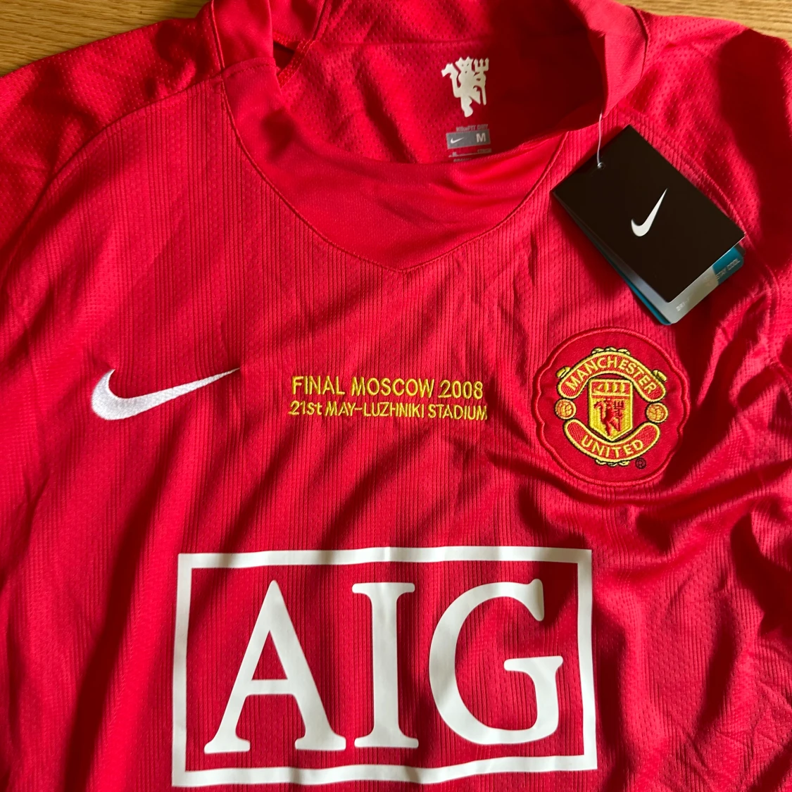 Man utd Ronaldo CL final 2008 tröja  - 2