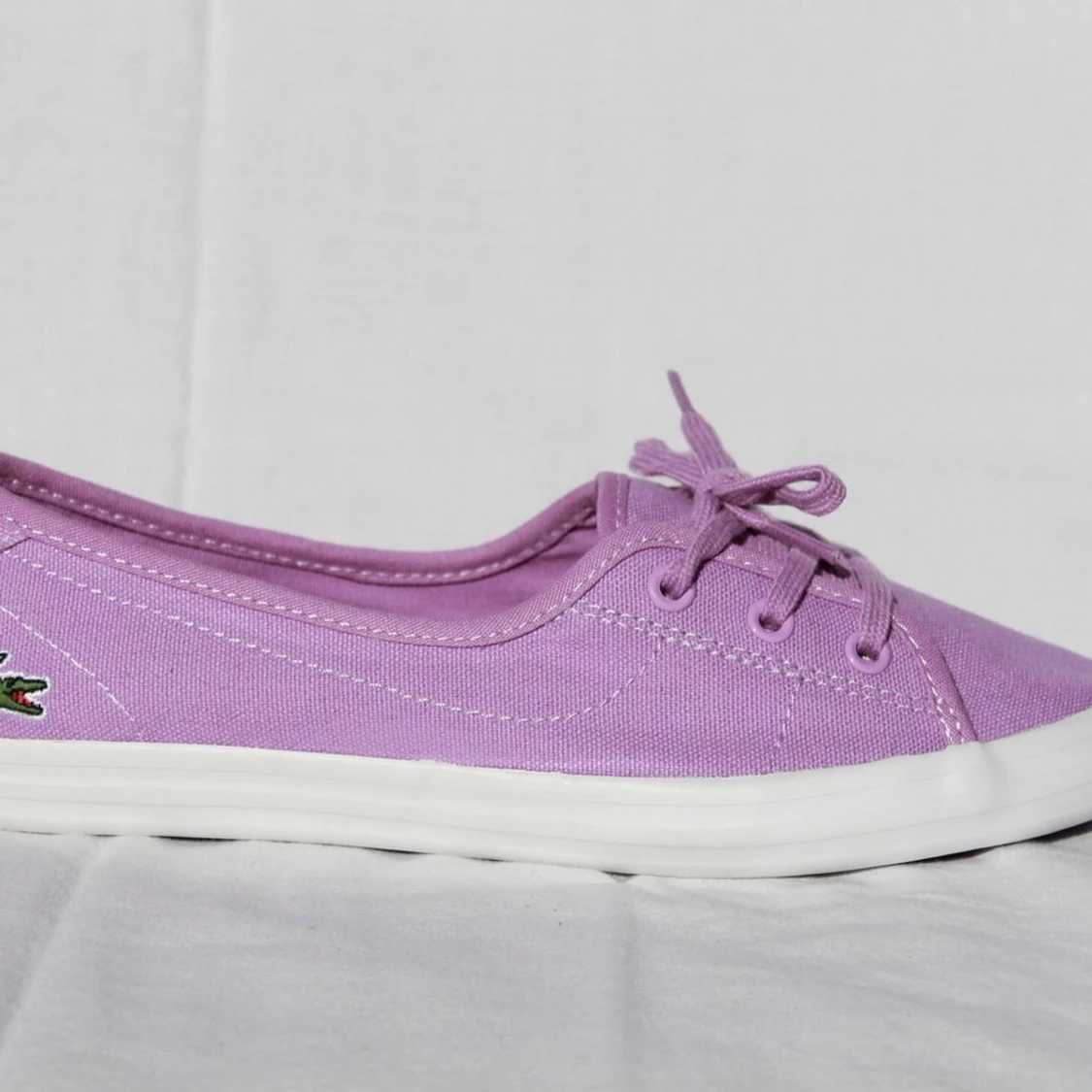 Snörskor Ballerinaskor Lacoste Storlek 37 38 Lila