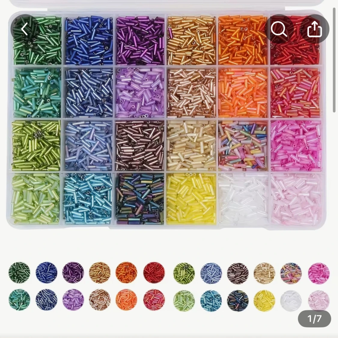 Beaded embroidery sett - 1