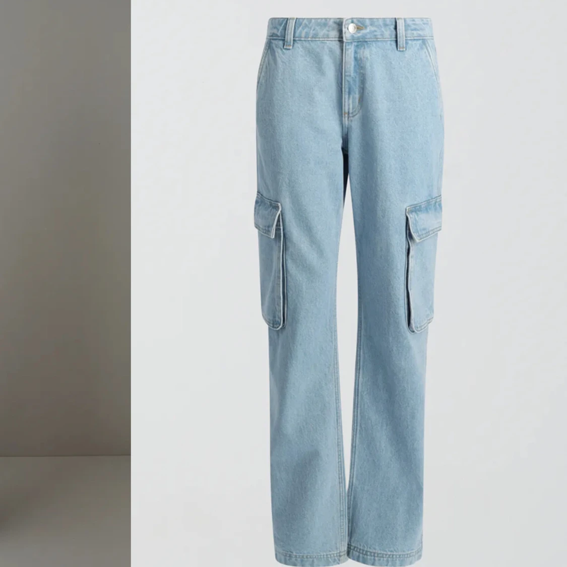 Low waist cargo jeans - 90