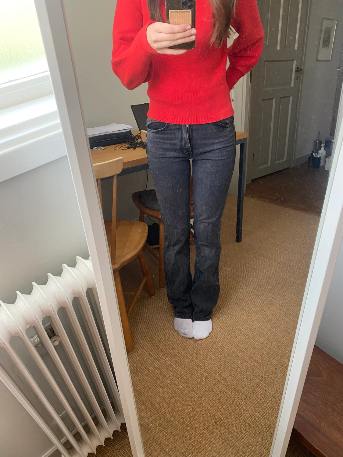 Zara bootcut midwaist