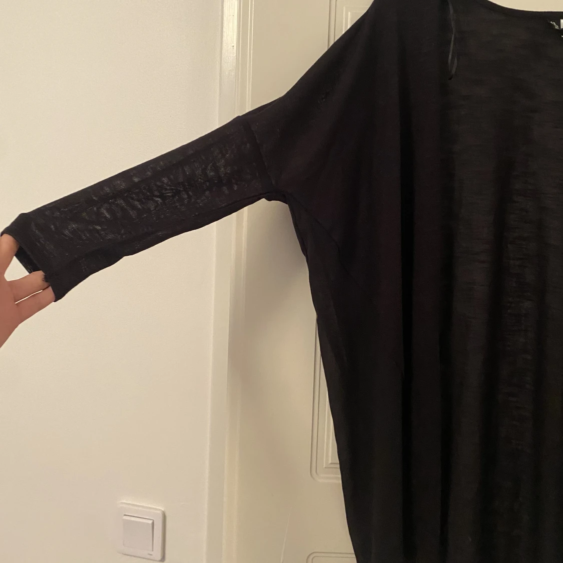 Svart kofta från H&M - 90