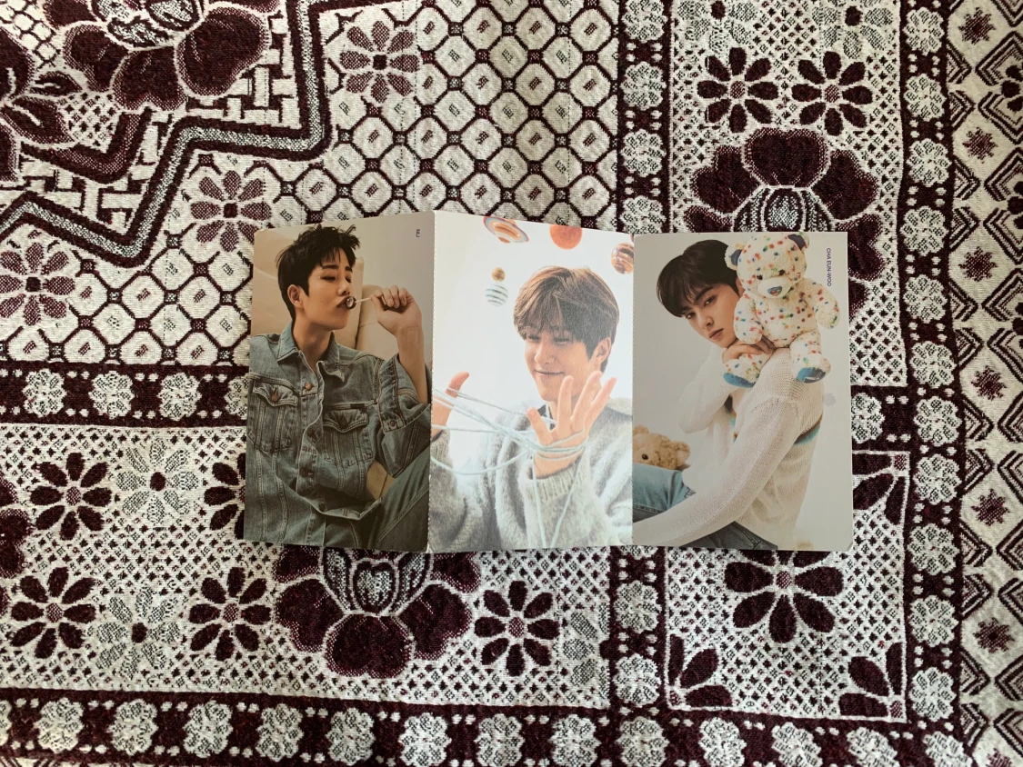 ASTRO OFFICIAL ALL YOURS FOLDING POSTCARDS 