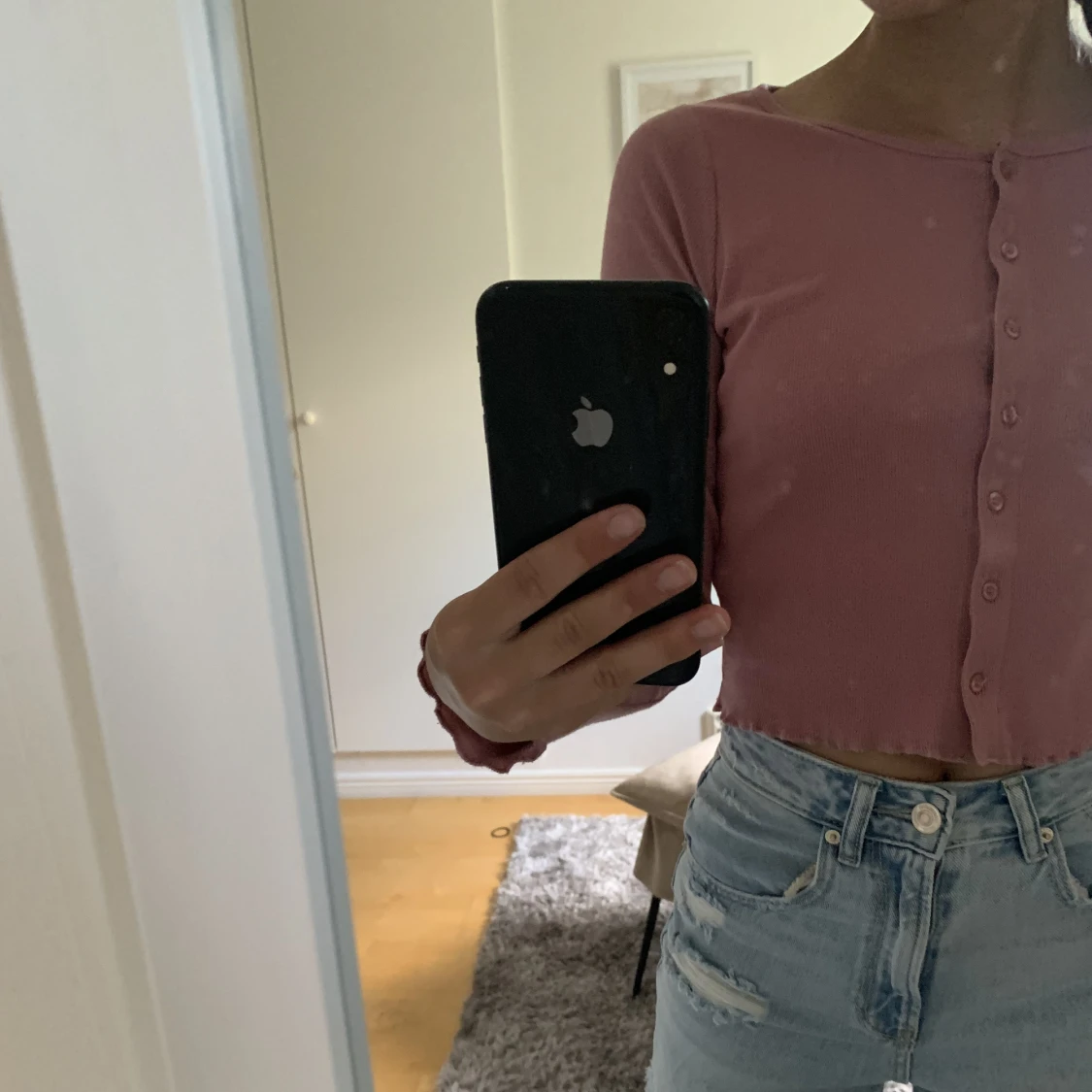 Rosa/lila kofta  - 90