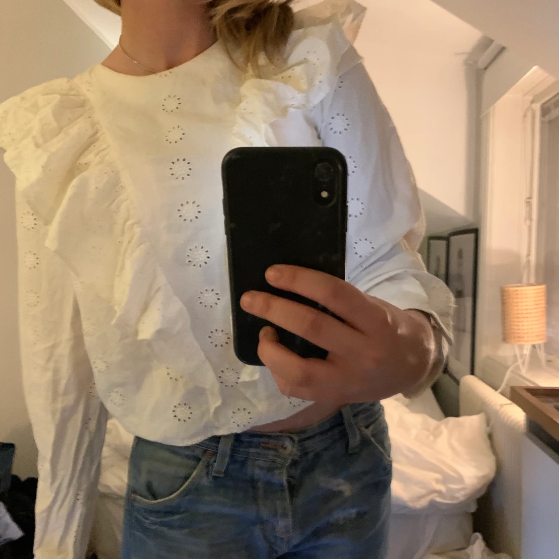 Zara volangblus strl s - 90