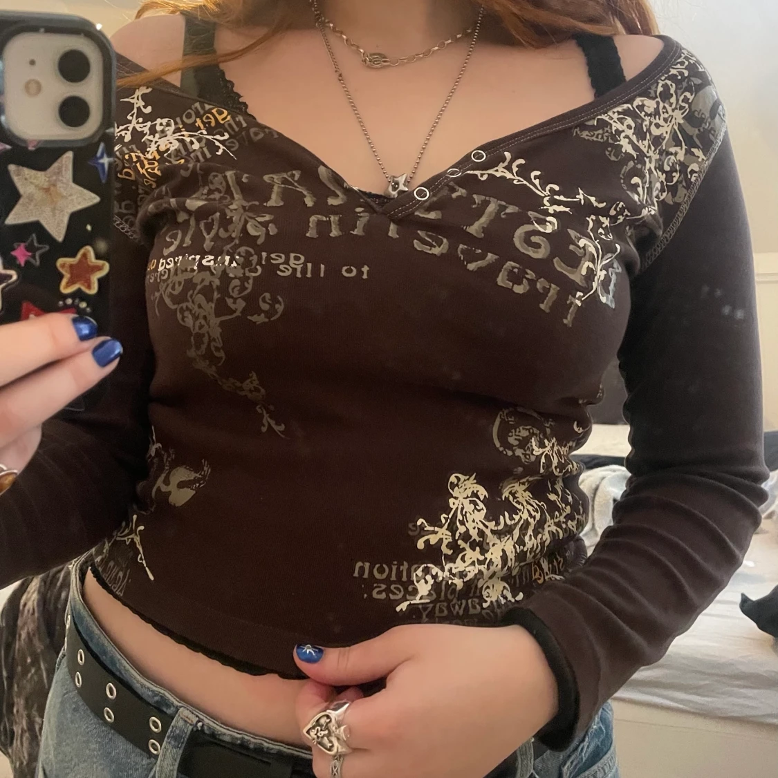 Y2k långärmad - 90