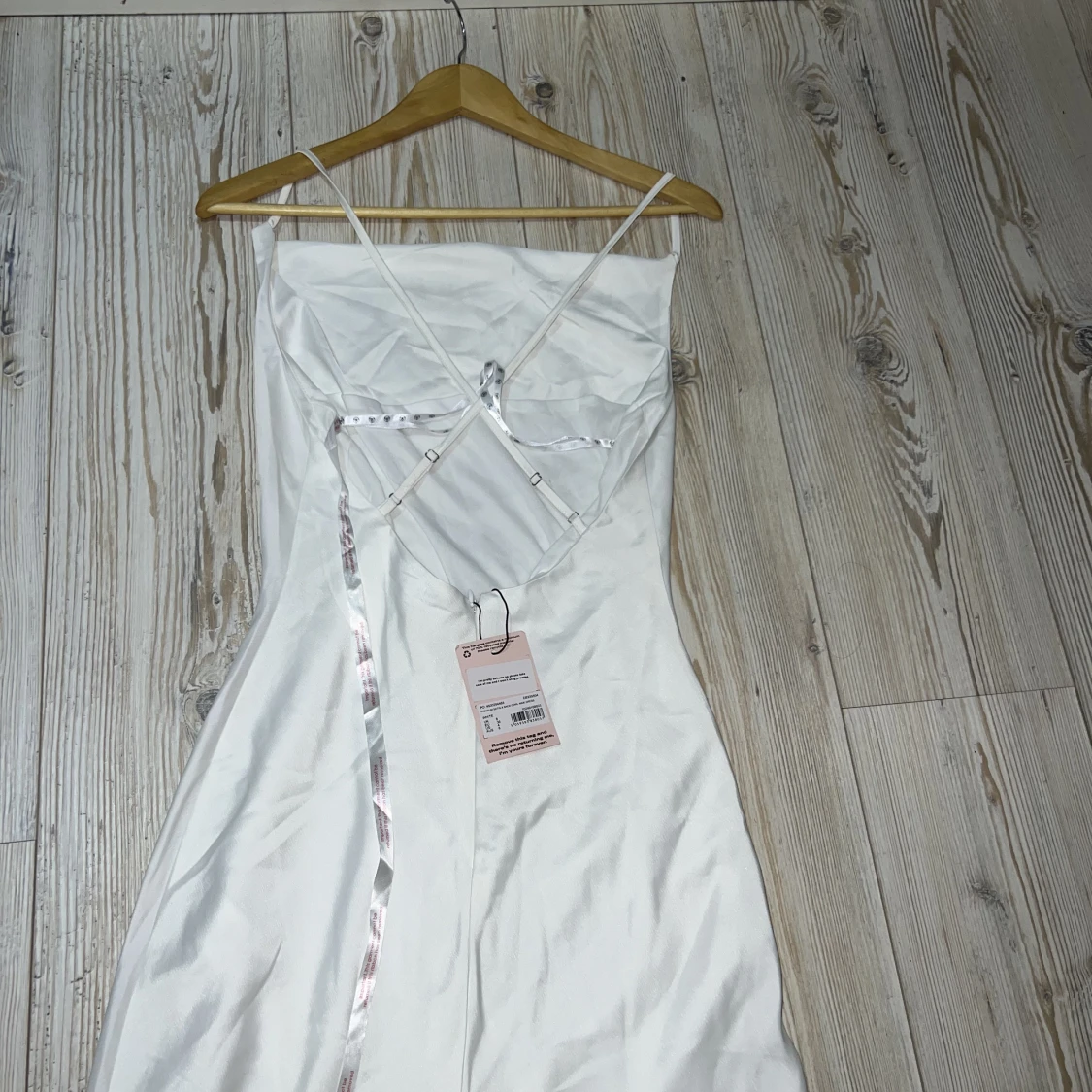 Vit klänning  - 90