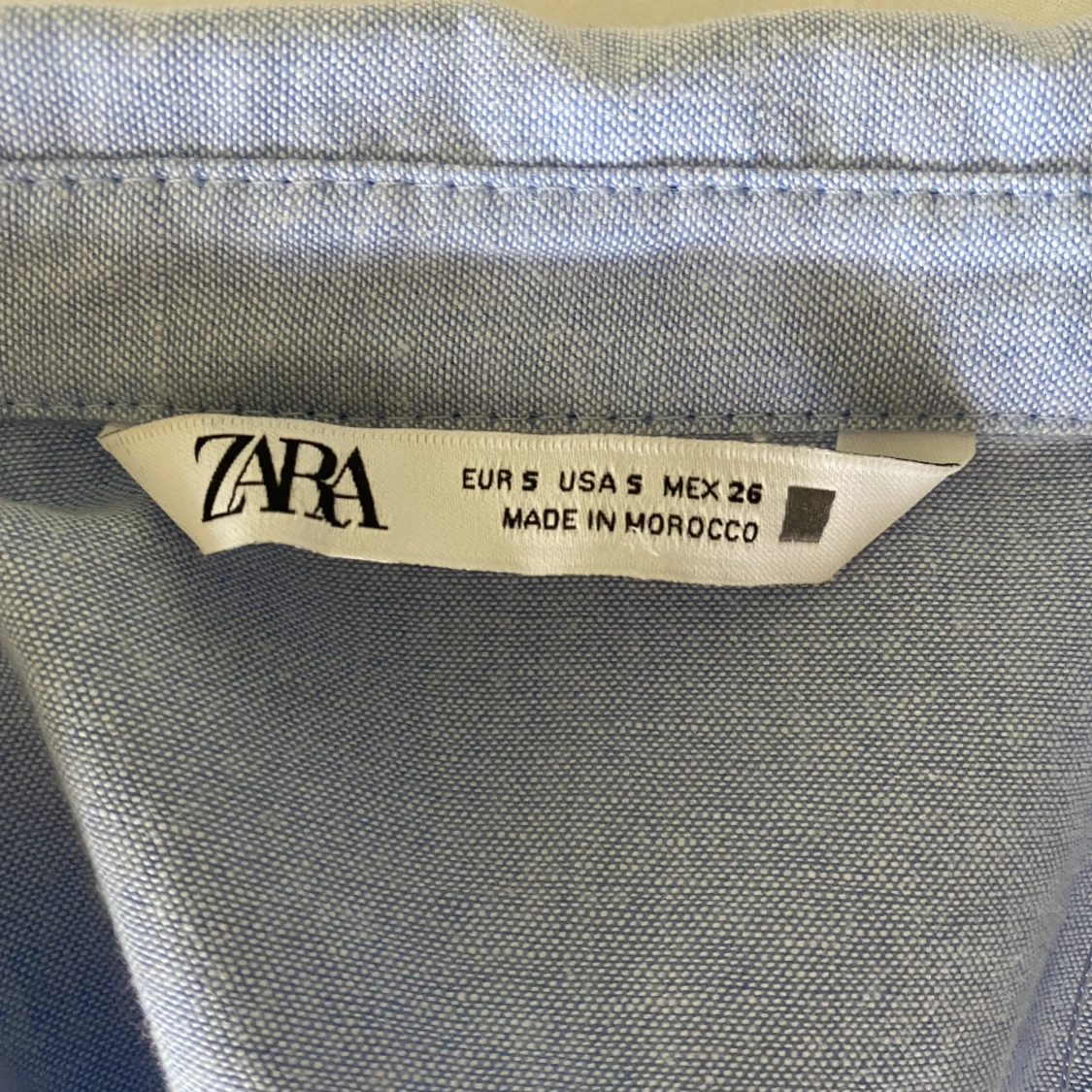 Blå klänning Zara - 91