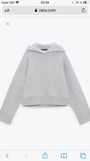 Snygg hoodie  - Säljer denna hoodie från zara🤩 fint skick!!