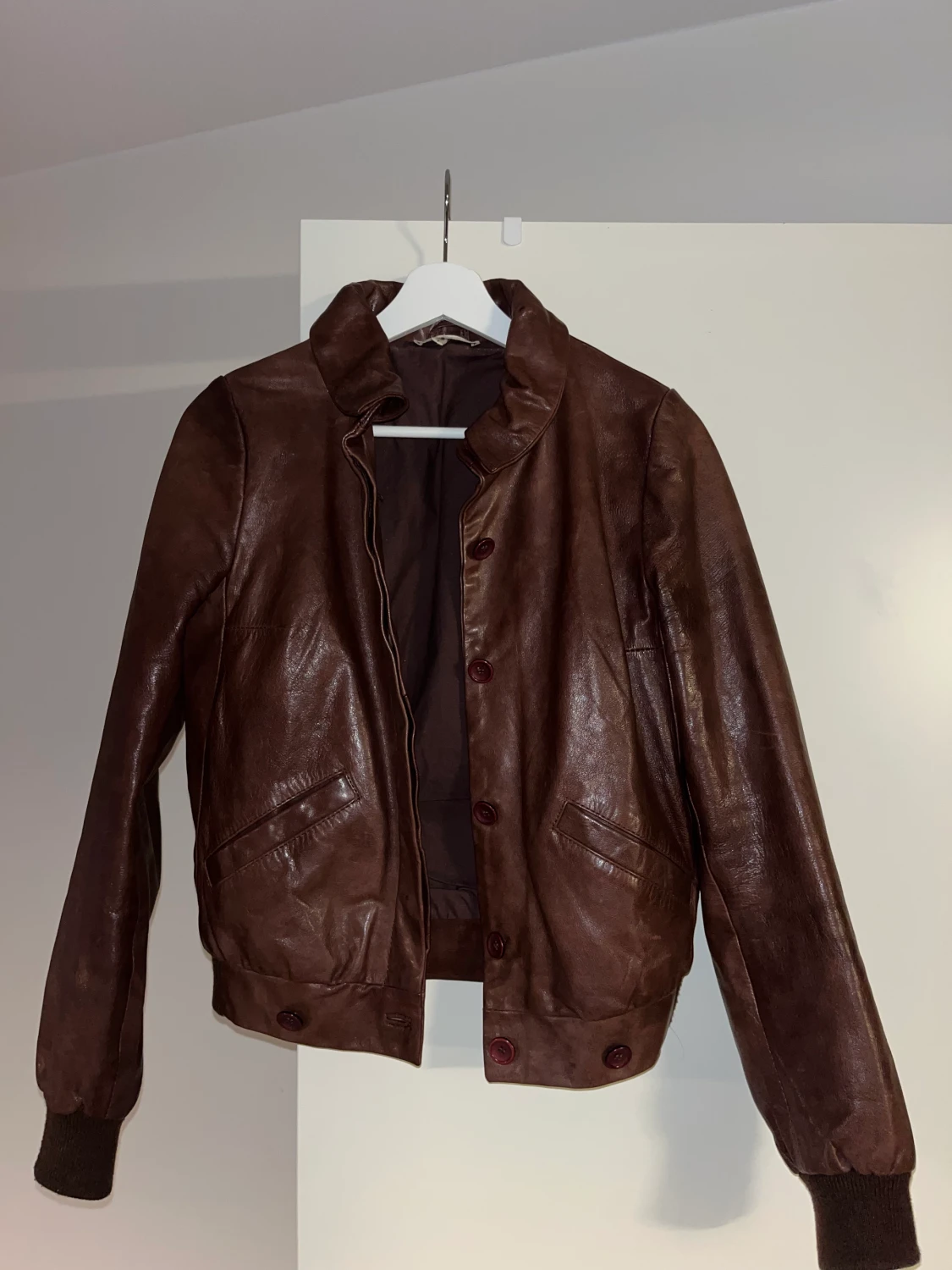 Ba&sh läderjacka 🤎